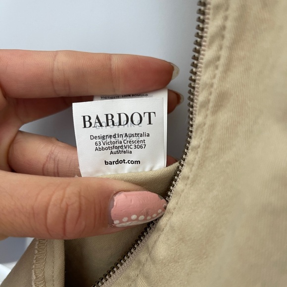 Bardot Women’s Lee Utility Halter Mini Dress// XS - Picture 10 of 13